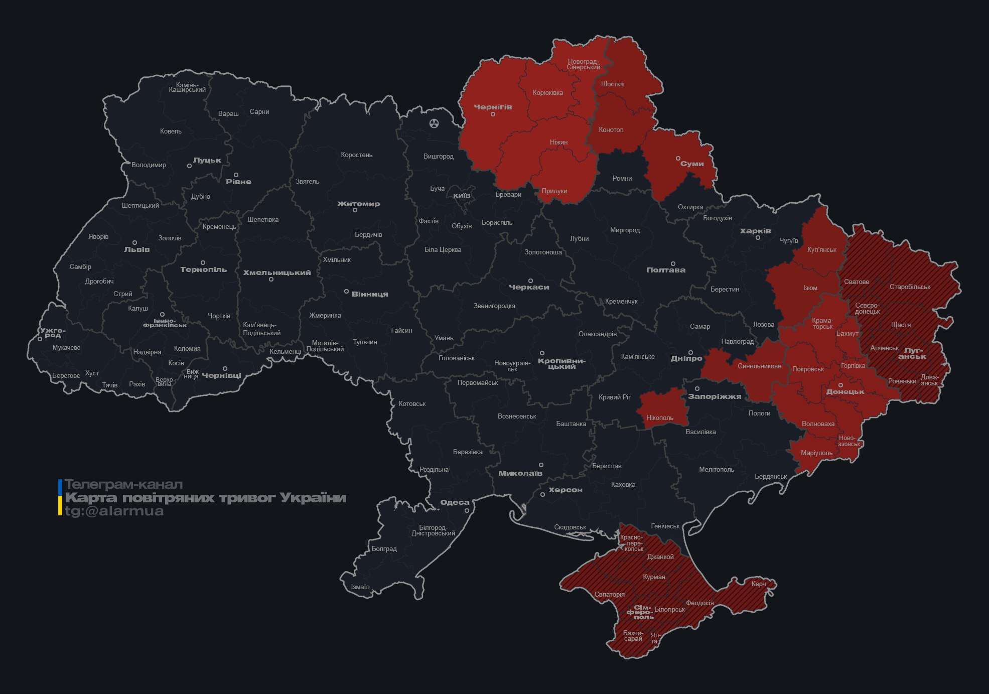 Росіяни атакують Україну "Шахедами": де загроза ударів